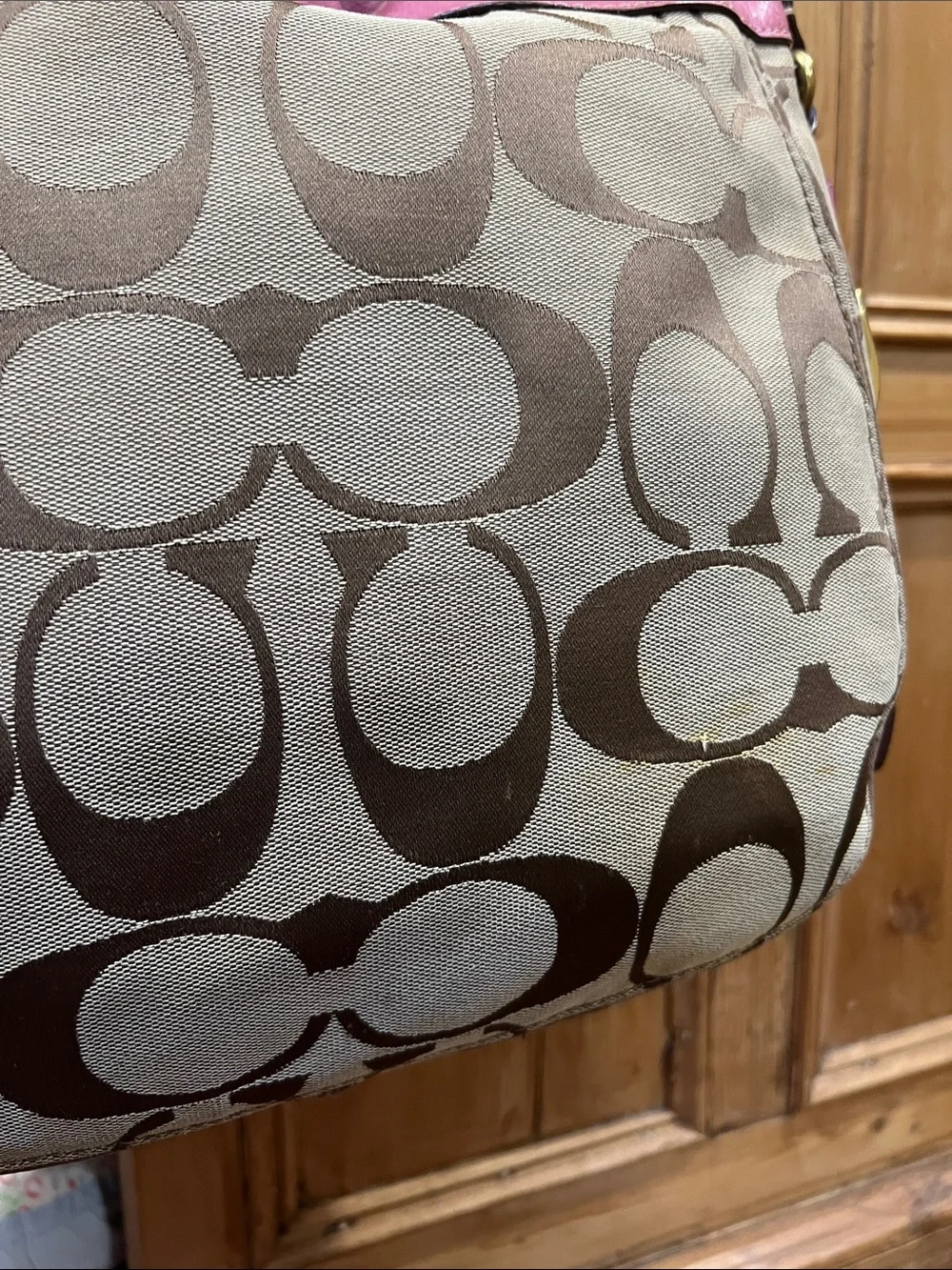 Coach 12674 Signature Zoe XL Hobo Bag
